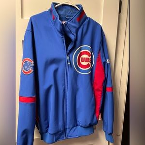 Majestic mens Cubs coat size large